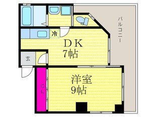 グレース白梅町南の物件間取画像